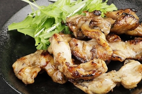「鶏ハラミのタレ焼き」