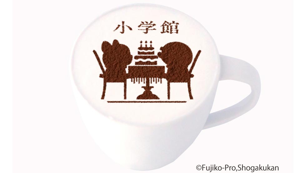 第一弾はドラえもん！『Cafe Lish』小学館ビル1階に8/8（火）オープン！