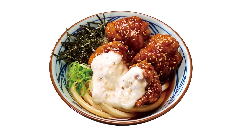 「てりやきタル鶏ぶっかけうどん」
