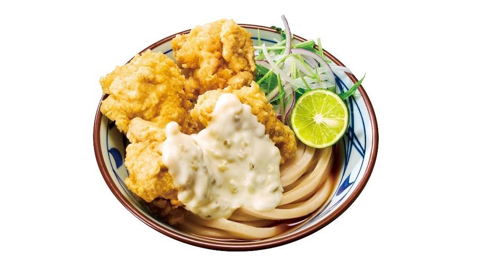 「タル鶏天ぶっかけうどん」
