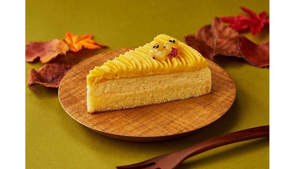 「さつま芋のクリームチーズケーキ」