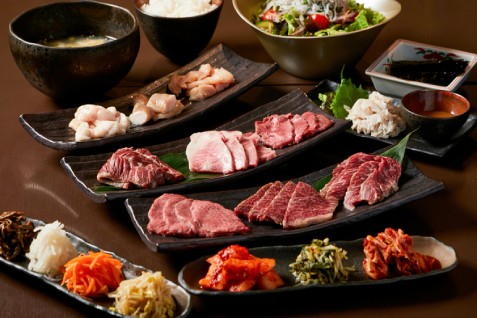 「かまくら藤家」の焼肉例