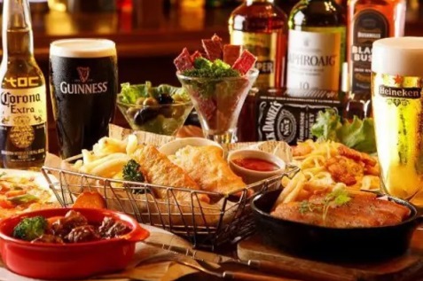 『IRISH PUB CELTS 博多筑紫口店』のコース