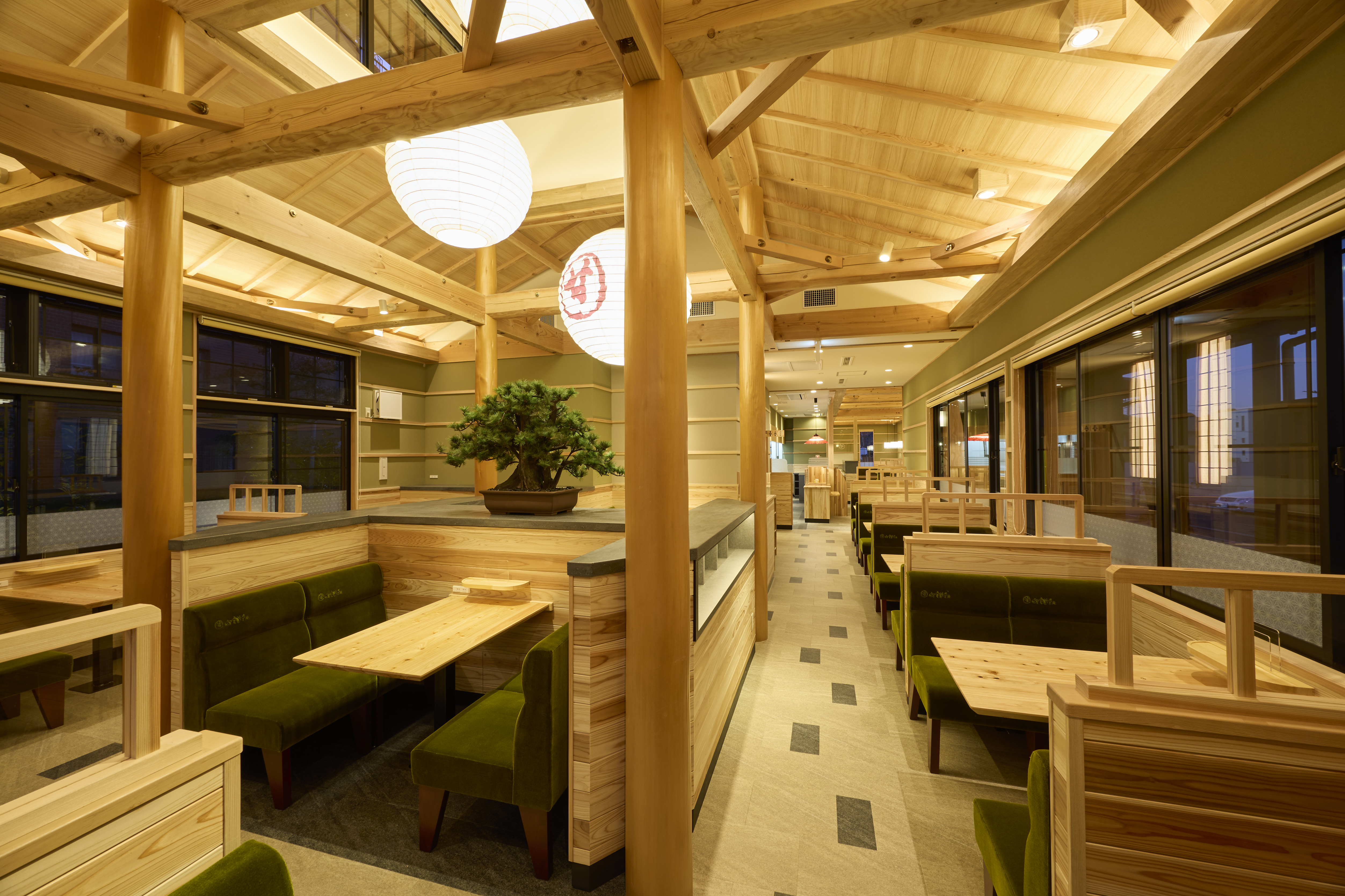 『おかげ庵』店内