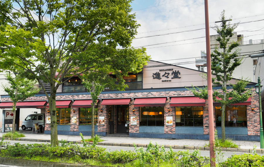 『進々堂 北山店』店舗外観イメージ