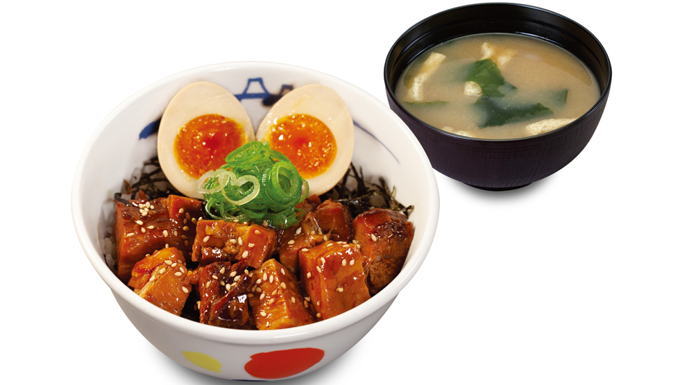 『松屋』の「魯肉飯」