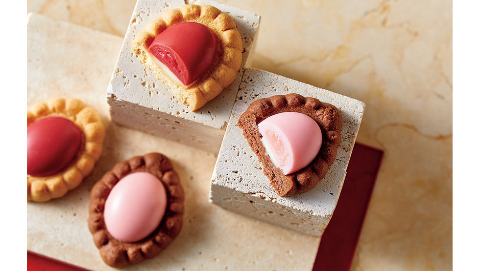 いちごスイーツ専門店『Very Ruby Cut』の「ベリールビークッキー」