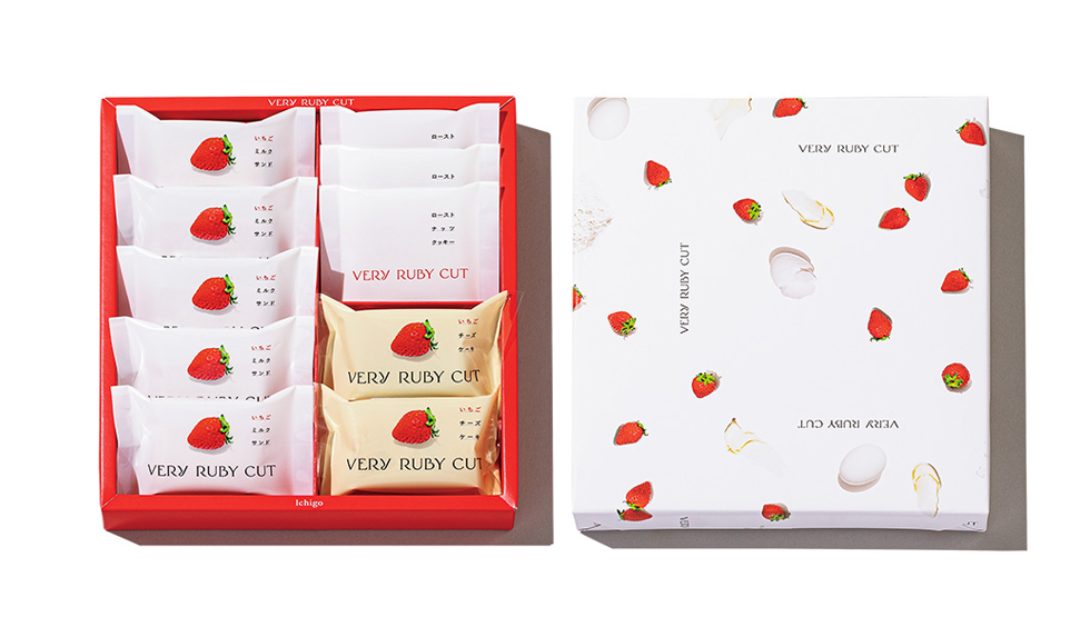 いちごスイーツ専門店『Very Ruby Cut』の「ベリールビーギフト」