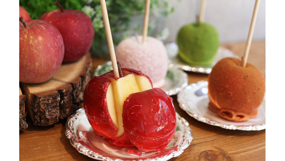『代官⼭Candy apple 鎌倉店』の「りんご飴」イメージ