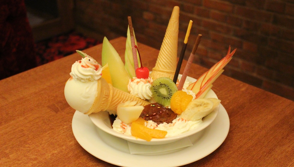 『珈琲西武本店』プリンアラモード