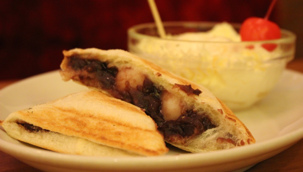 『珈琲西武本店』あんバターサンド