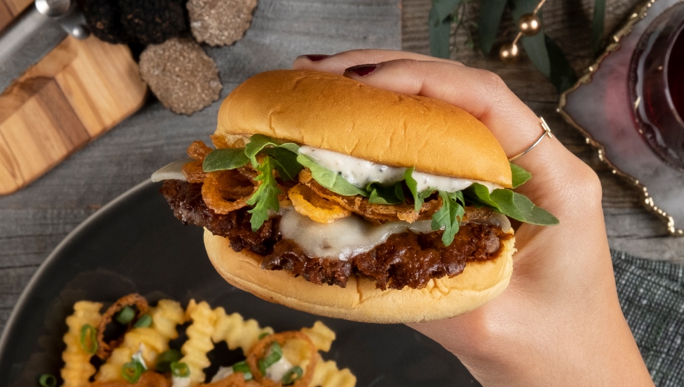 『シェイクシャック』の「ブラックトリュフバーガー」