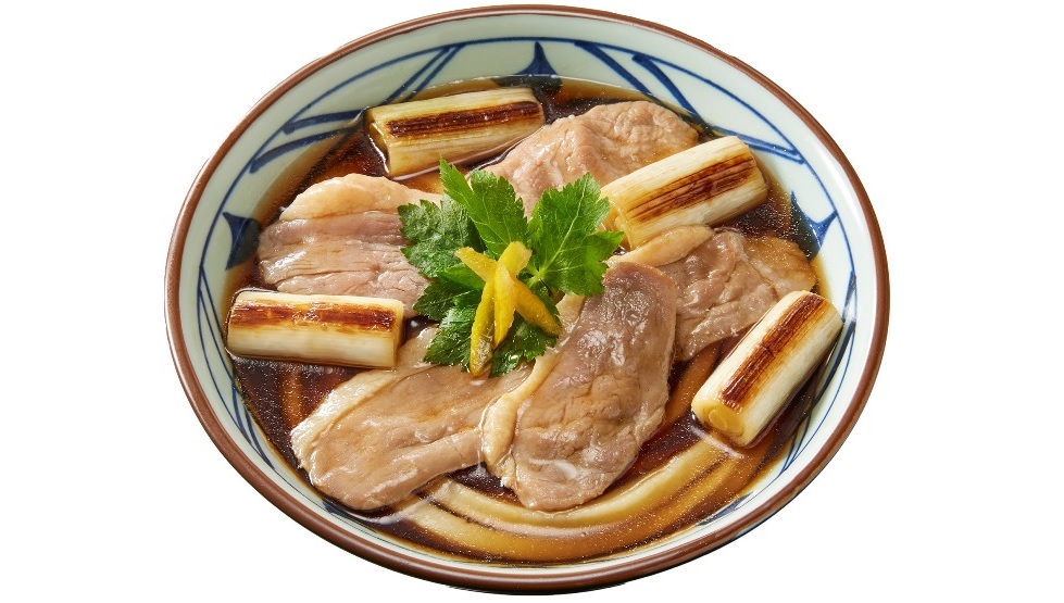 「鴨ねぎうどん（温）」