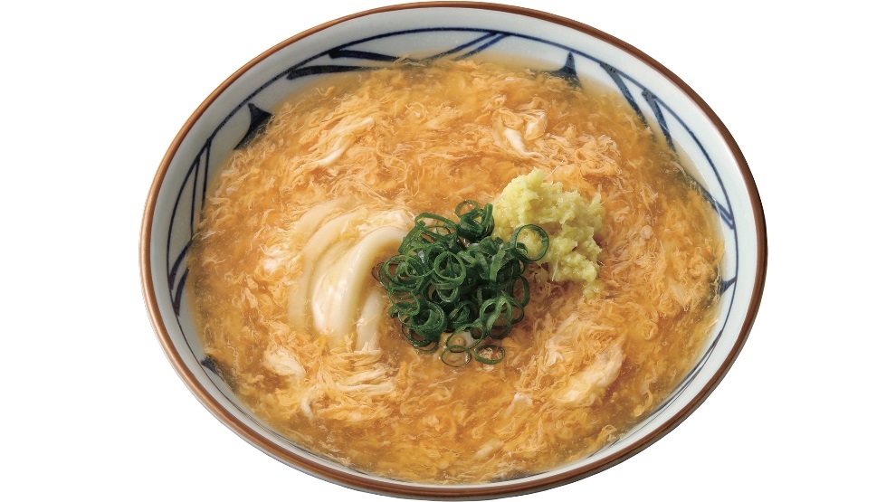 「肉がさね玉子あんかけうどん（温）」