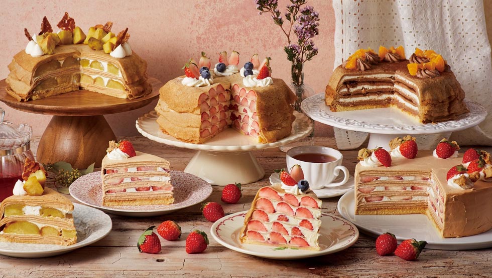冬季限定ミルクレープが初登場！12/26から発売開始！『Afternoon Tea LOVE&TABLE』