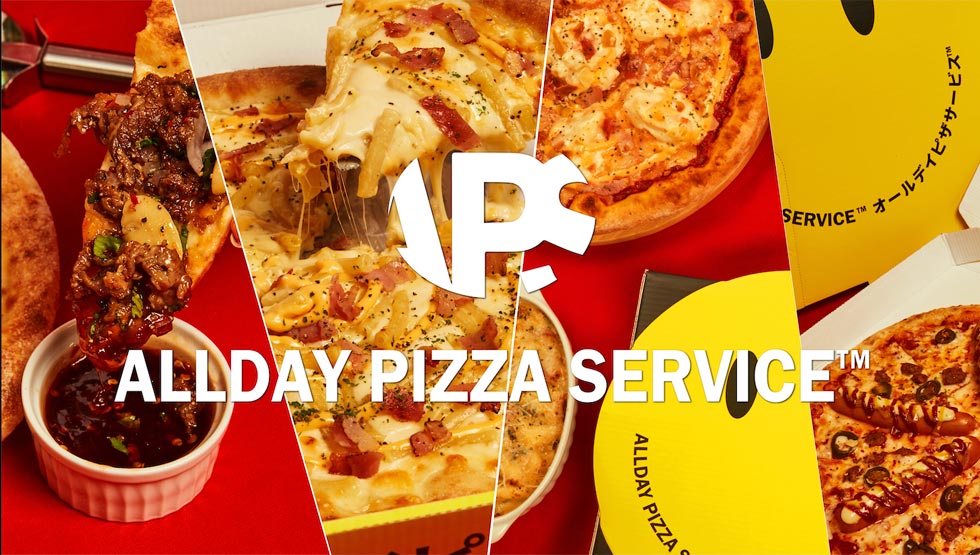 韓国の人気ピザが日本初上陸！『ALLDAY PIZZA SERVICE™』不動前にオープン