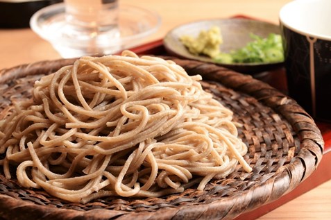 『蒲郡 桔梗屋 本店』の蕎麦