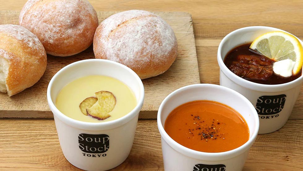 【梅田】『Soup Stock Tokyoルクア大阪店』の「お粥」と「スープ」で朝からしあわせを満喫