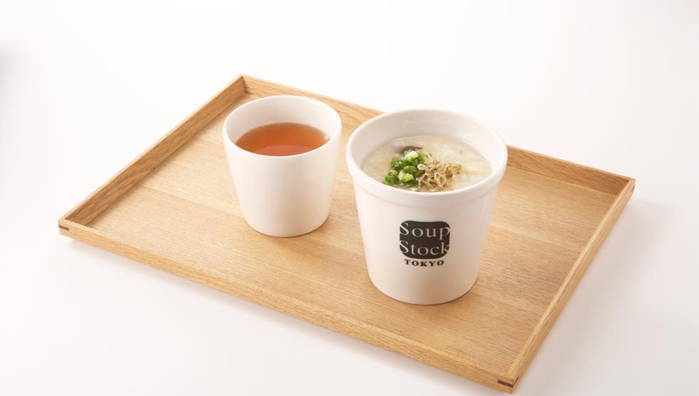【梅田】『Soup Stock Tokyoルクア大阪店』の「お粥」と「スープ」で朝からしあわせを満喫