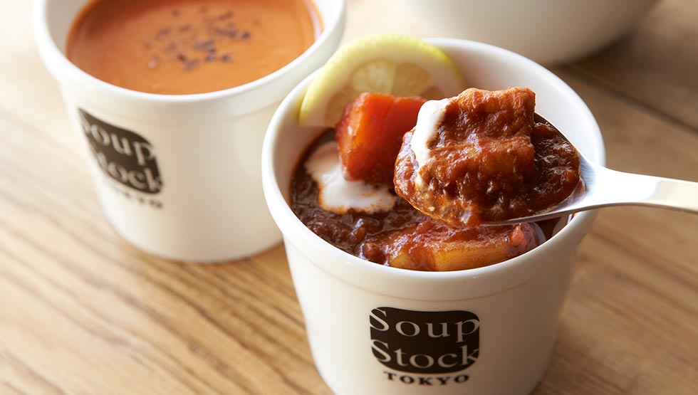 【梅田】『Soup Stock Tokyoルクア大阪店』の「お粥」と「スープ」で朝からしあわせを満喫