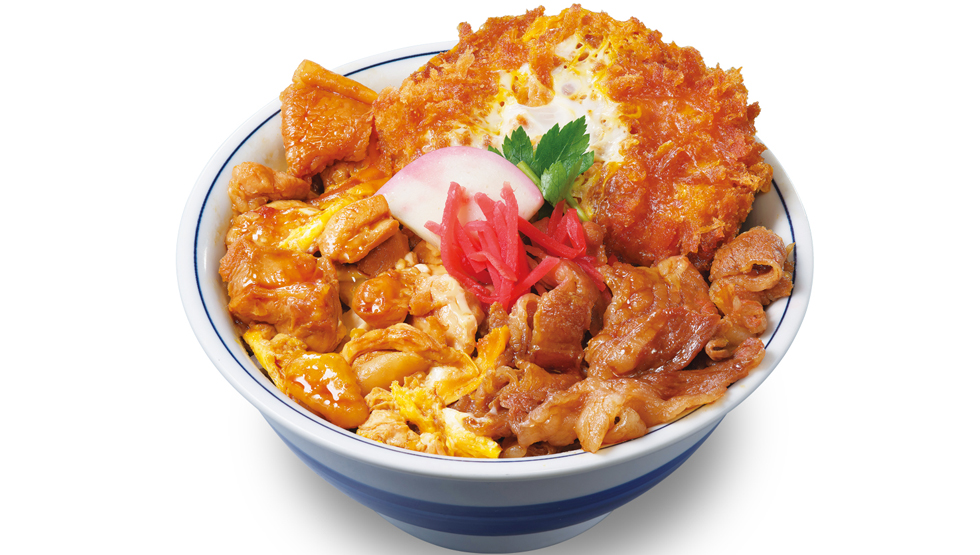 『かつや』の「かつやのトリプルカツ丼」