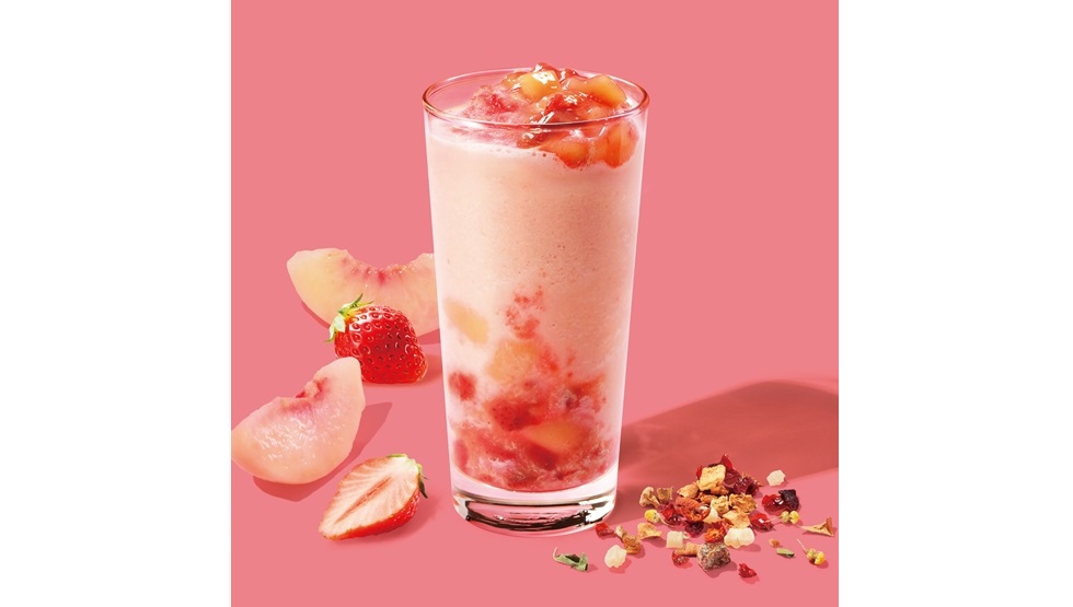 「ピーチ トランクイリティ ティー フラペチーノ®」