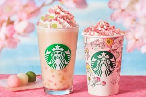 スタバ・SAKURAシーズン2024！「花見だんご フラペチーノ®」2/15より発売！ スタバ・SAKURAシーズン2024！「花見だんご フラペチーノ®」2/15より発売！