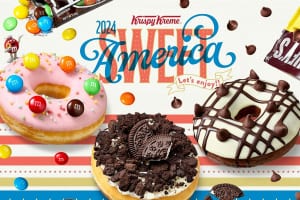 HERSHEY’SやOREOとコラボ！ クリスピー・クリーム・ドーナツ『Sweet America 2024』3/1より期間限定発売！