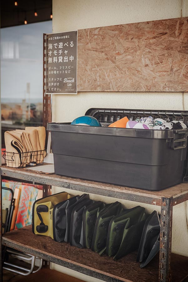 『Southern beach Cafe(サザンビーチカフェ)』の貸出商品