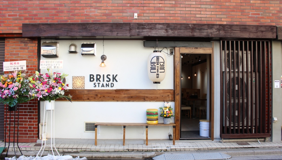 『BRISKSTAND ASAKUSA』外観