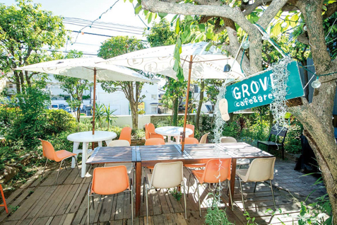 「GROVE cafe&green」店内イメージ