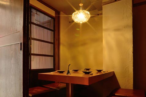 『恵比寿 吉乃坐（キチノザ）』の「5～6人まで利用できる個室」