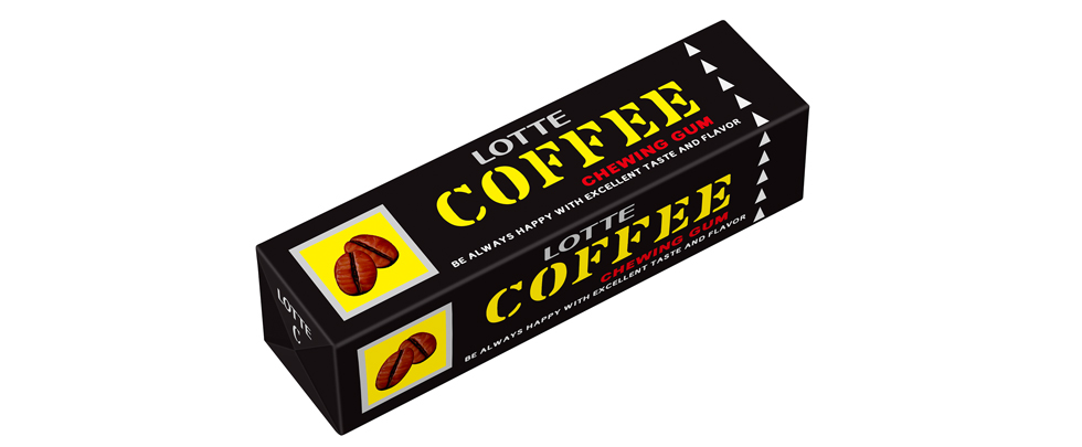 『ロッテ』の「コーヒーガム」