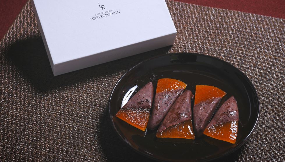 「Éclat de Chocolat "Sanpoukan Orangette"（エクラ・ドゥ・ショコラ "三宝柑オランジェット" ）」