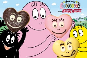 クリスピー・クリーム・ドーナツ『Heartful BARBAPAPA with Krispy Kreme』