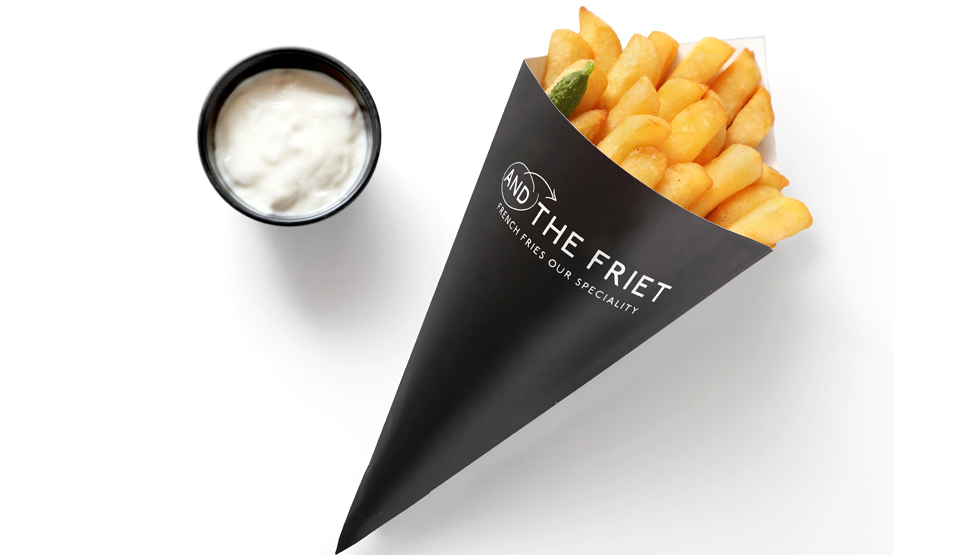 伊勢丹新宿店「I ♡ ハンバーガー in ISETAN」の「AND THE FRIET／ヨーロピアンミックス（REGULER）」
