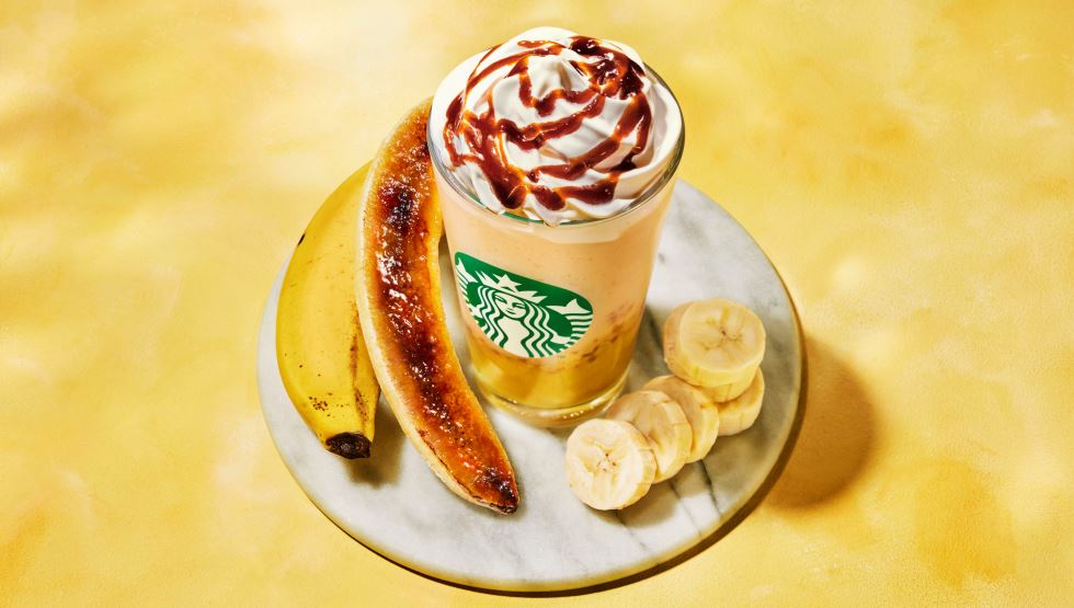 「バナナ ブリュレ フラペチーノ®」