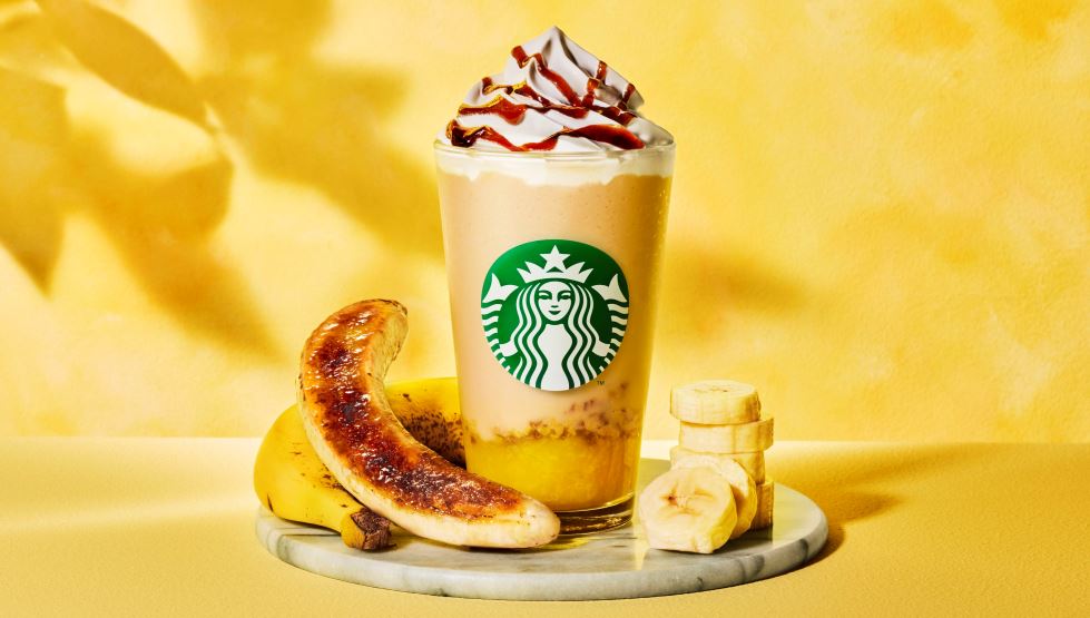スタバ「バナナ ブリュレ フラペチーノ®」5/29発売！