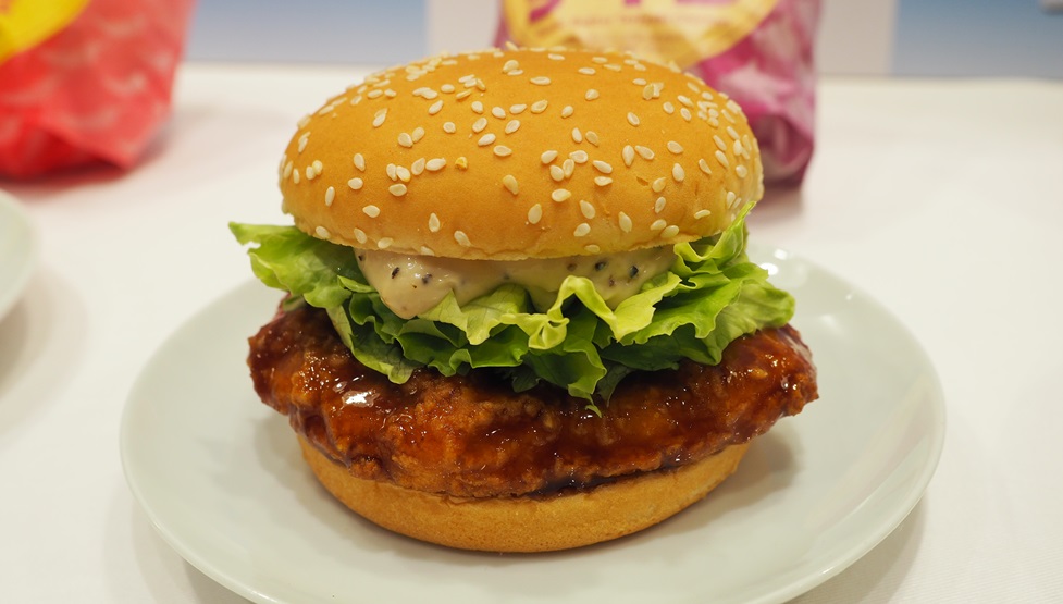 「ガーリックバターてりやきチキン