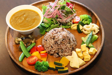 「Cafe Seed of Life」の「ヴィーガンカレー」