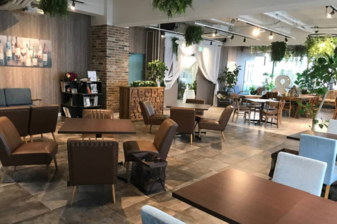 「Cafe Seed of Life」店内イメージ