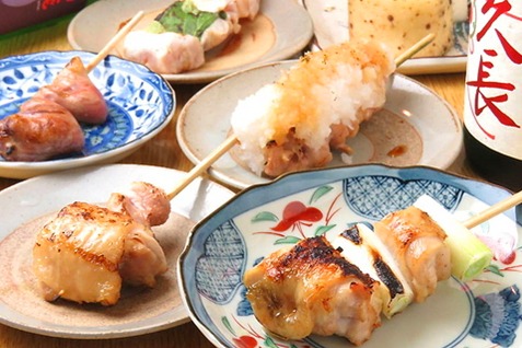 「焼き鳥ムゲン 磨屋町店」の「焼鳥」メニュー例