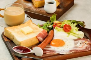 【難波（なんば）】『SAKImoto bakerycafe（サキモトベーカリーカフェ）大阪初號本店』でちょっと贅沢なモーニング