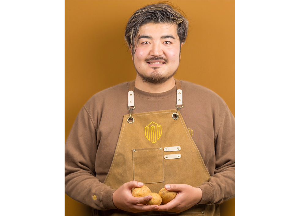 『SHOGUN BURGER TOKYU KABUKICHO TOWER店』のポテトマン山下氏