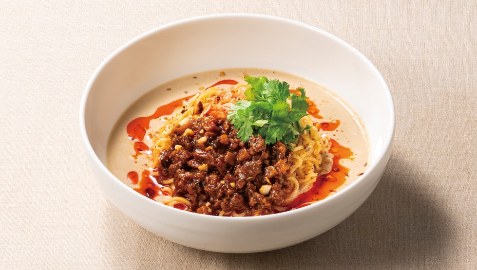 「冷やし豆乳担々麺～香るスパイス」