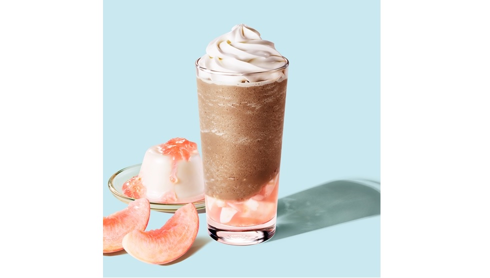 「ピーチ パンナコッタ ＆ アール グレイ ティー フラペチーノ®」
