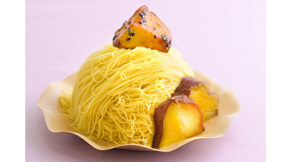 アイスクリーム万博『あいぱく® Premium』の「焼き芋専門 oimo&coco／焼き芋モンブラン」