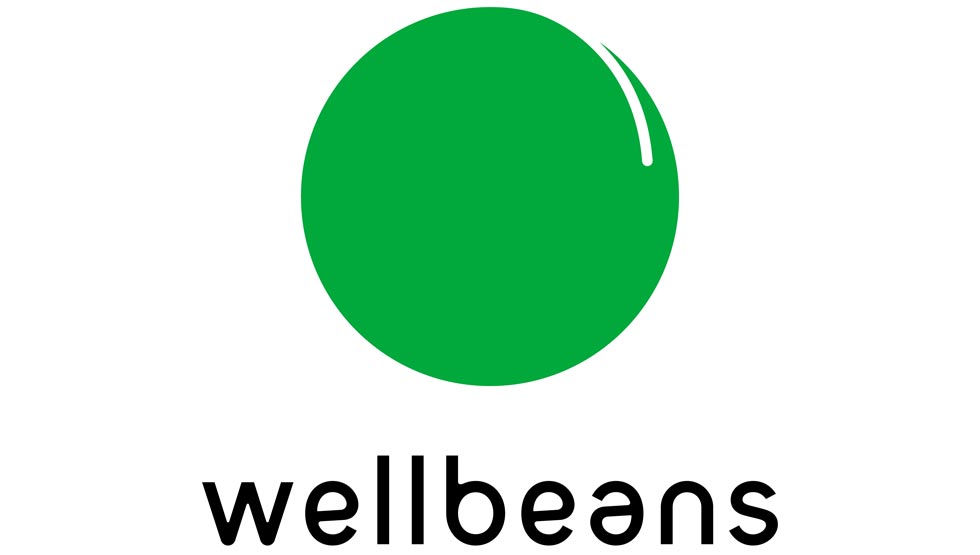 『wellbeans（ウェルビーンズ）』のロゴ