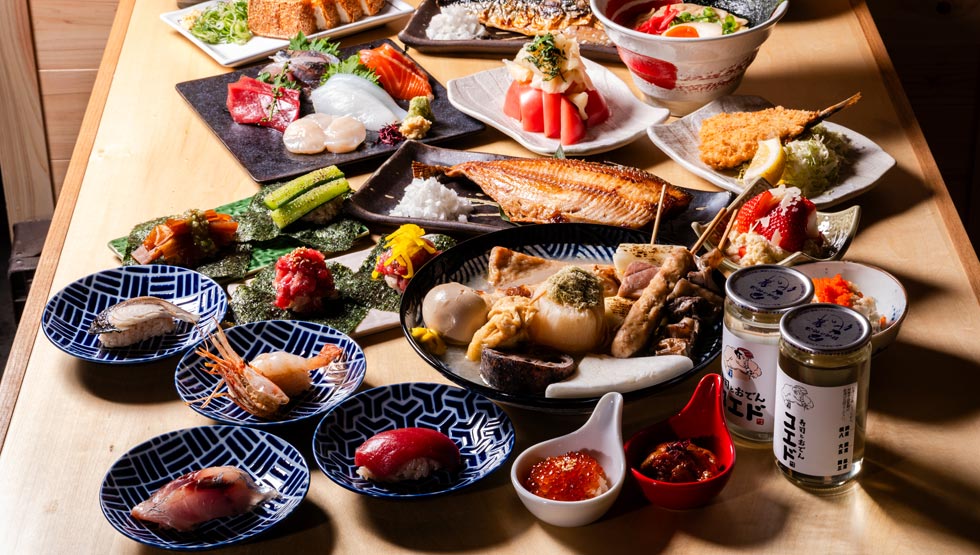 『寿司とおでん コエド』の「料理」