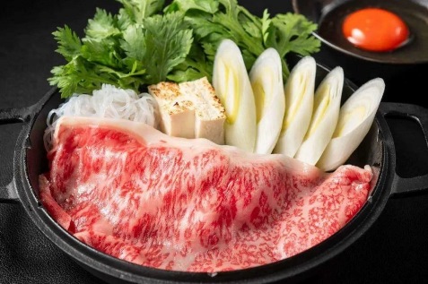 『銀座和牛ラボ』のすき焼き